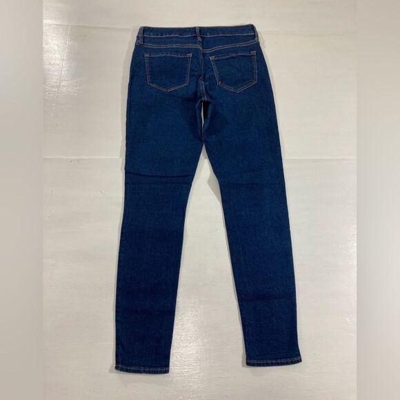 Old Navy Jeans Women’s 4 Blue Denim Super Skinny Mid Rise Casual Preppy - Picture 3 of 12